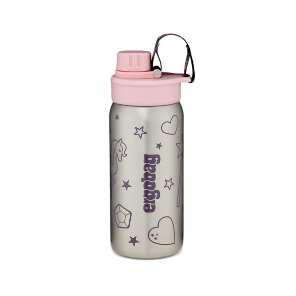 Stainless steel drinking bottle Rose